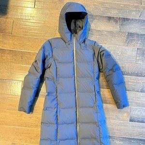Patagonia Jackson Glacier Parka Black sz Small Down Jacket Coat